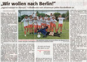 Artikel Fußballmärchen Lünepost 06.07.2022